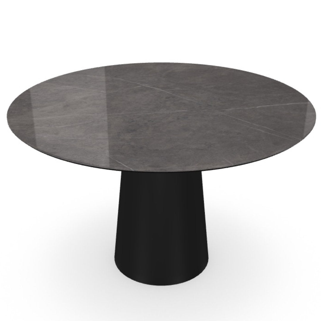 Totem round spisebord - Ceramic - Sovet Italia