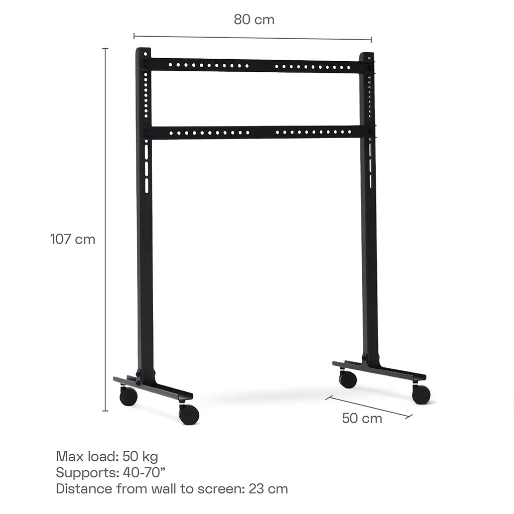 Straight Rollin' TV Stander - Bubble Gum - Pedestal