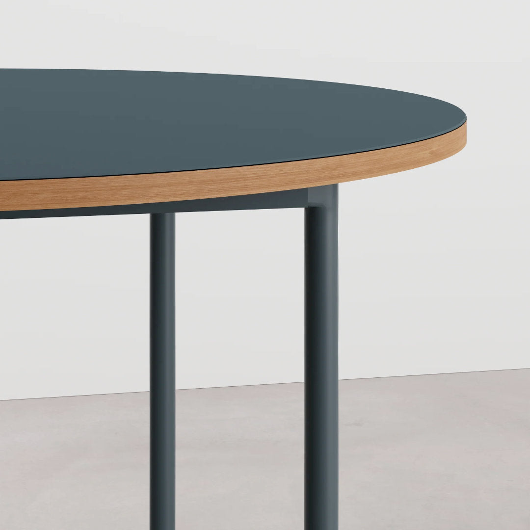 Essential spisebord - Ø120 - Dusty Blue - Tablelab