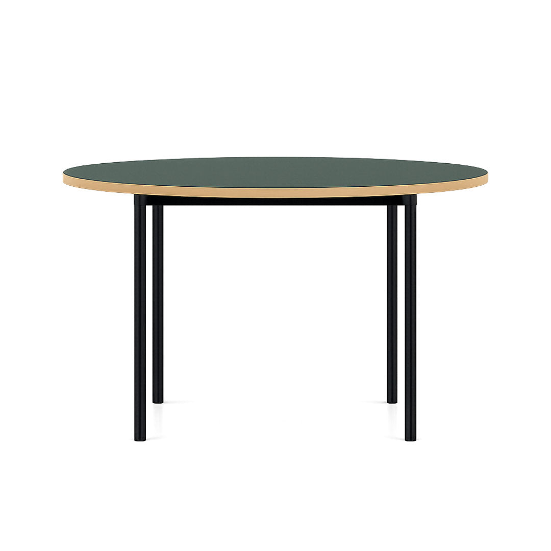 Essential spisebord - Ø120 - Deep Green - Tablelab