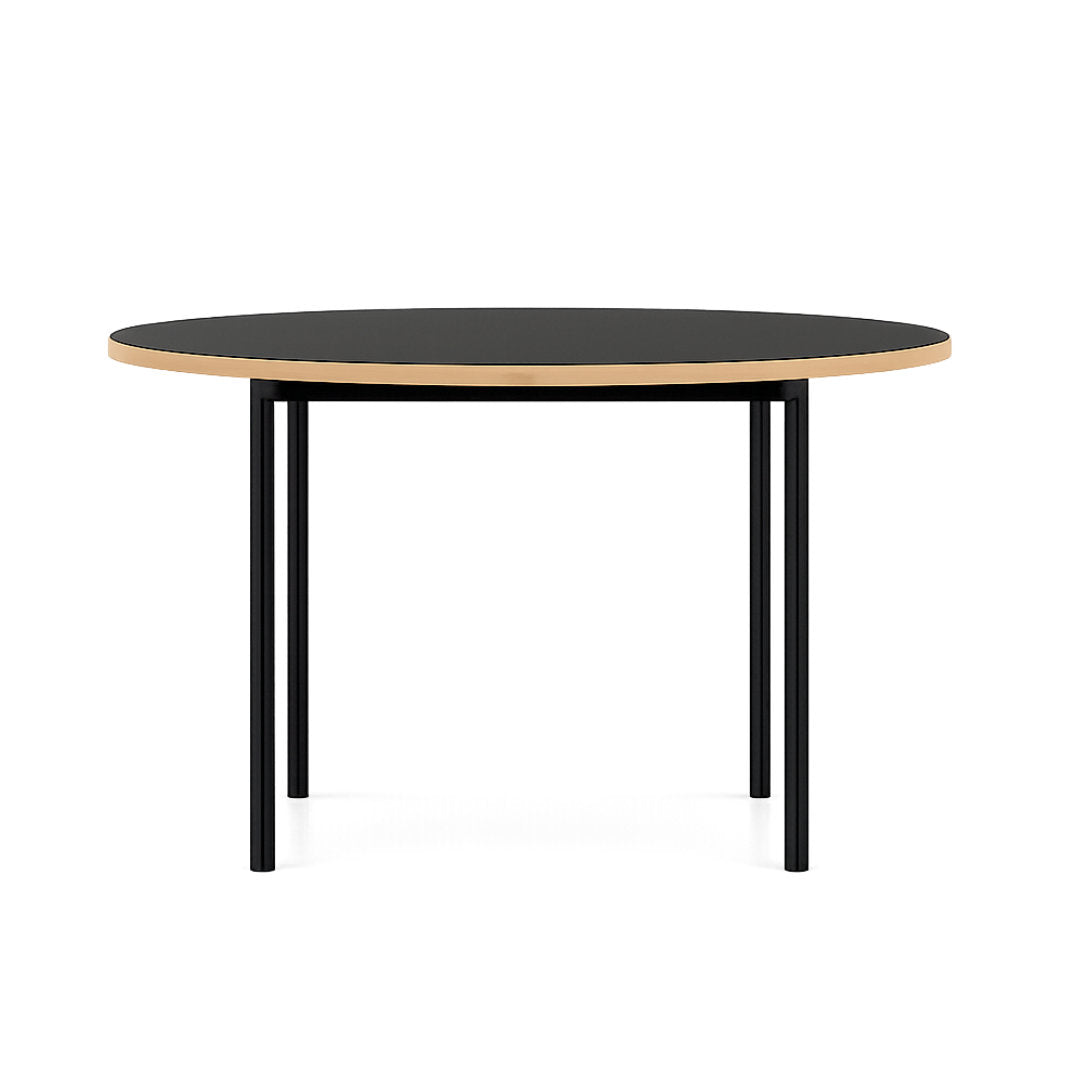 Essential spisebord - Ø120 - Charcoal - Tablelab