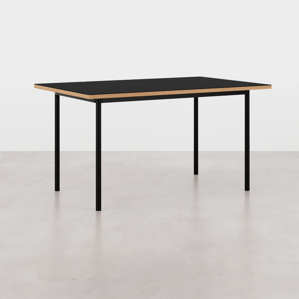 Essential spisebord - 140x90 - Charcoal - Tablelab