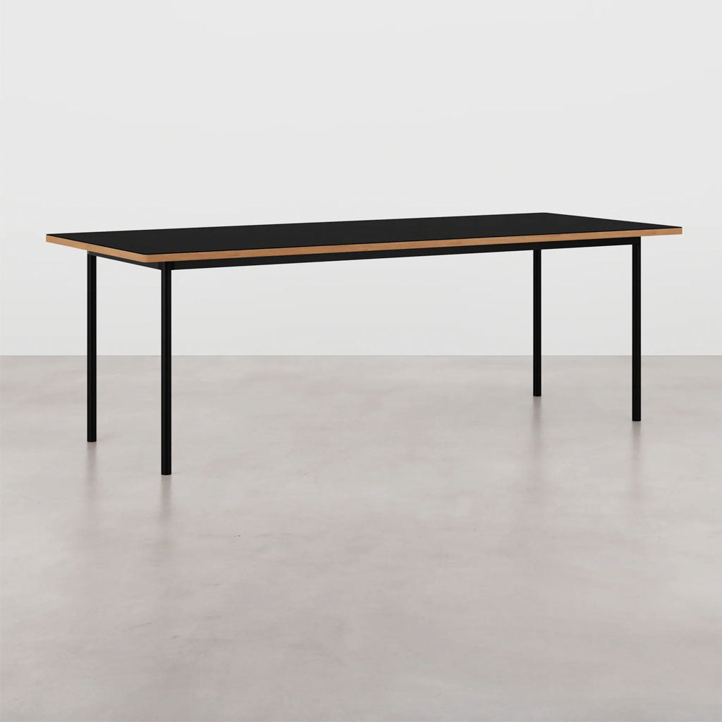 Essential spisebord - 220x90 - Charcoal - Tablelab