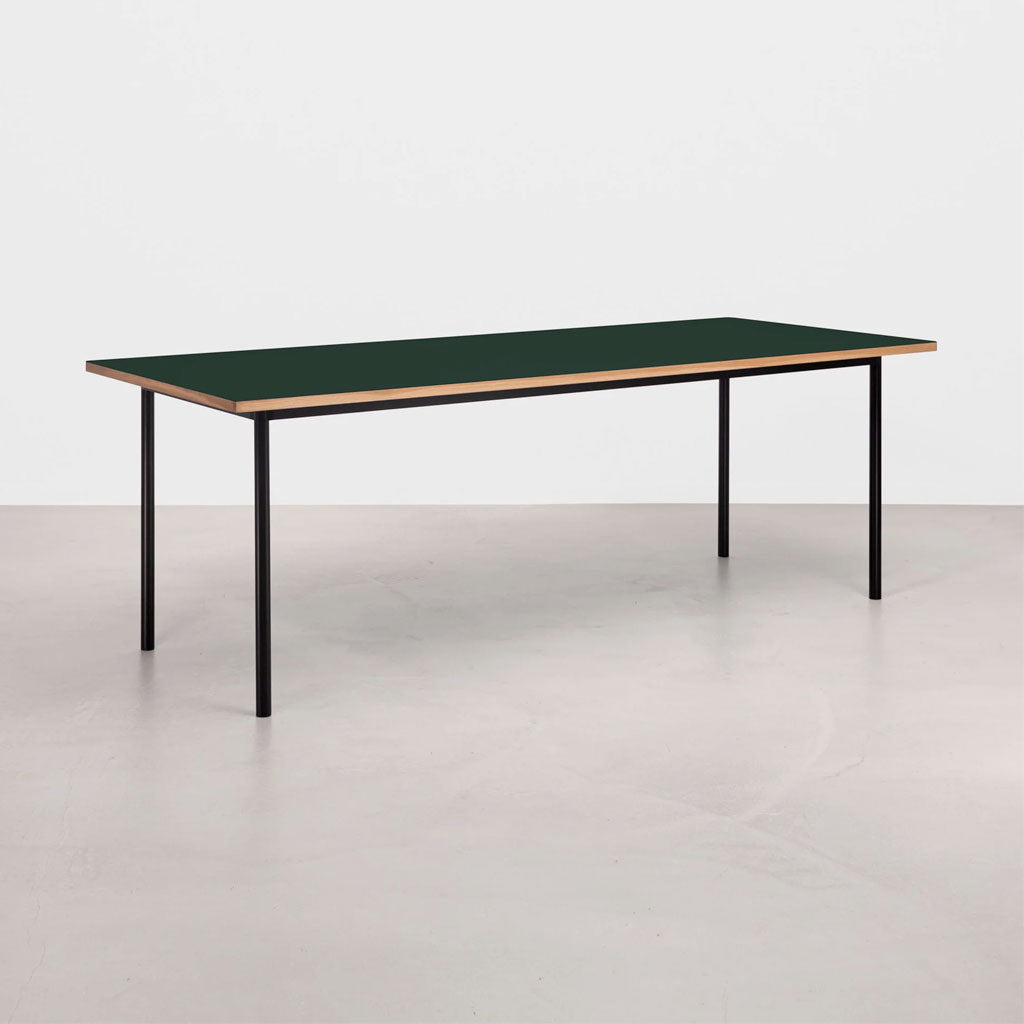 Essential spisebord - 220x90 - Deep Green - Tablelab