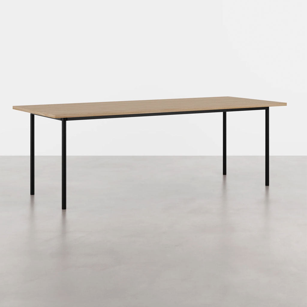 Essential spisebord - 220x90 - Eg Fineer - Tablelab