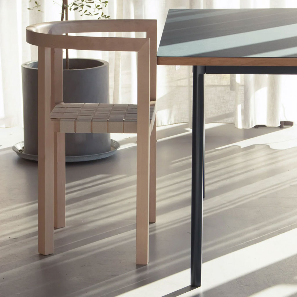 Essential spisebord - 220x90 - Dusty Blue - Tablelab