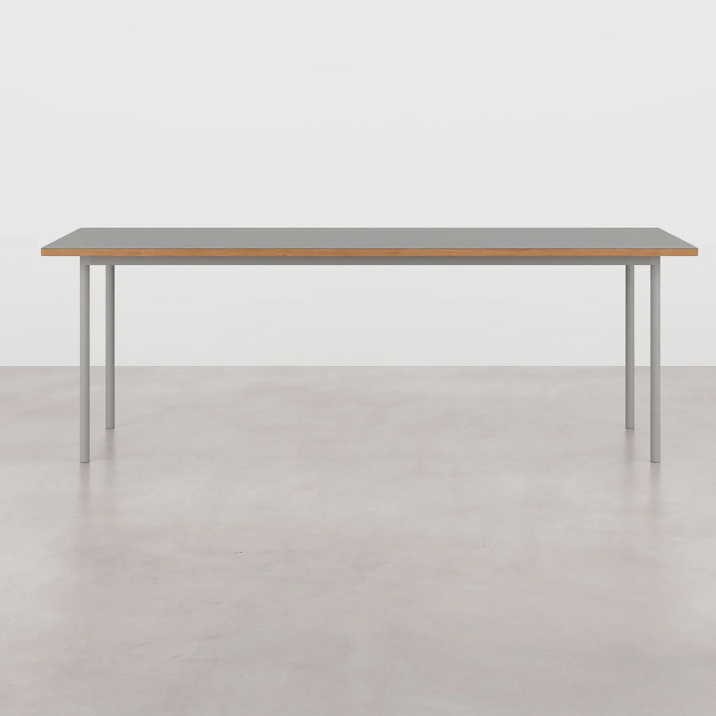 Essential spisebord - 220x90 - Grå- Tablelab