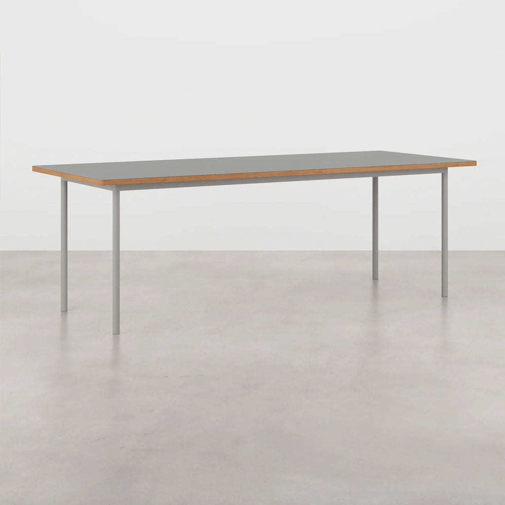 Essential spisebord - 220x90 - Grå- Tablelab