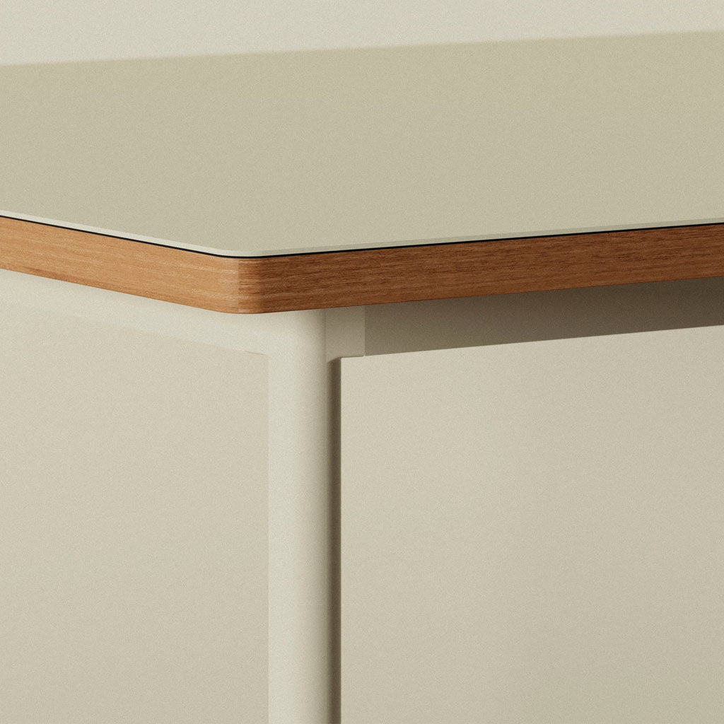 Essential spisebord - 220x90 - Mushroom- Tablelab