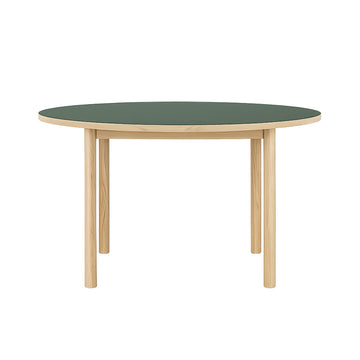 Essential Oak spisebord - Ø120 - Deep Green - Tablelab