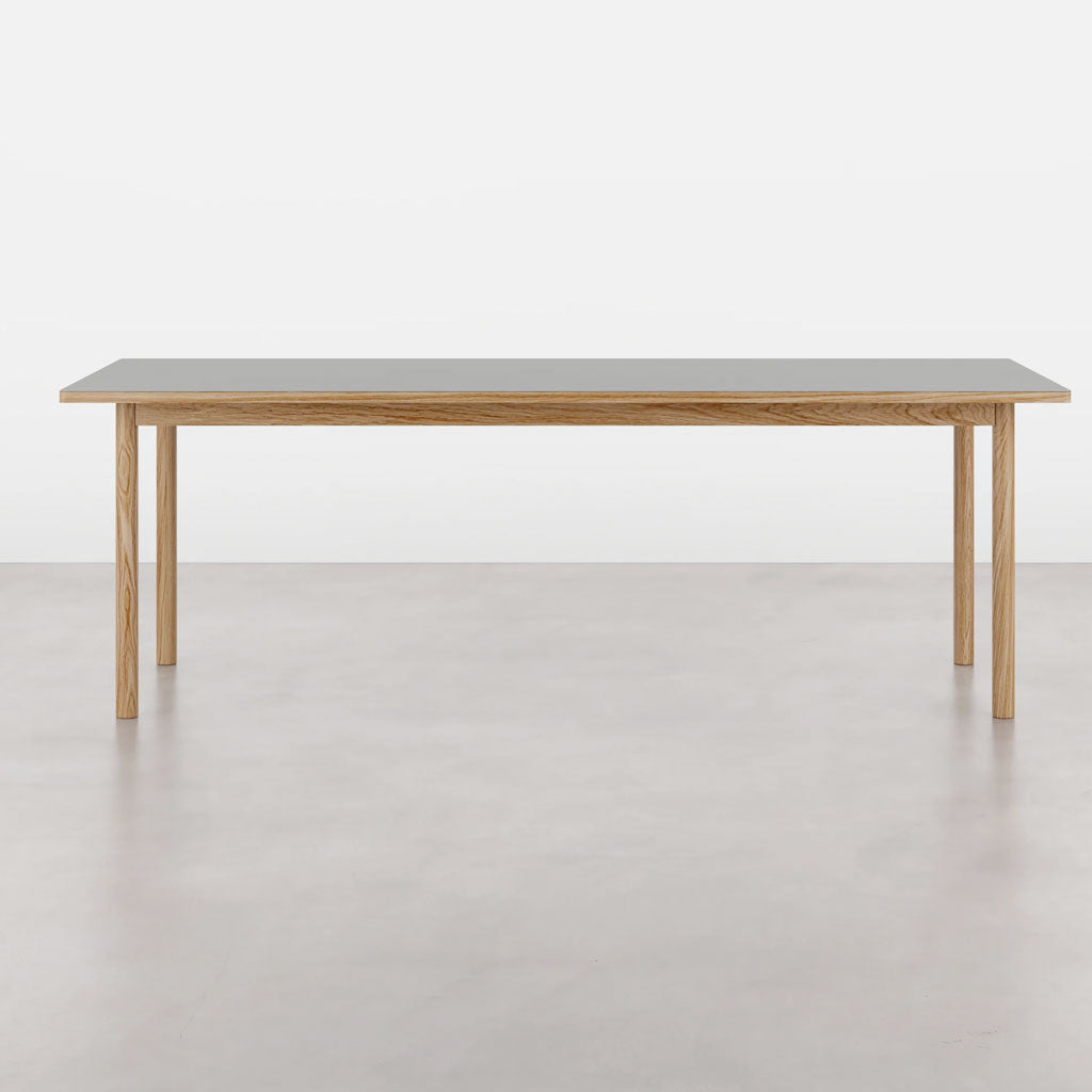 Essential Oak spisebord - 220x90 - Grå - Tablelab