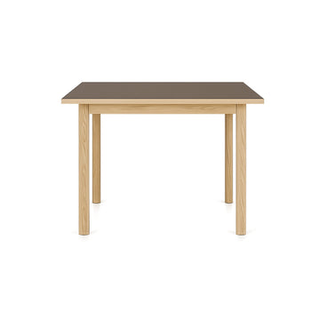 Essential Oak spisebord - 90x90 - Espresso - Tablelab