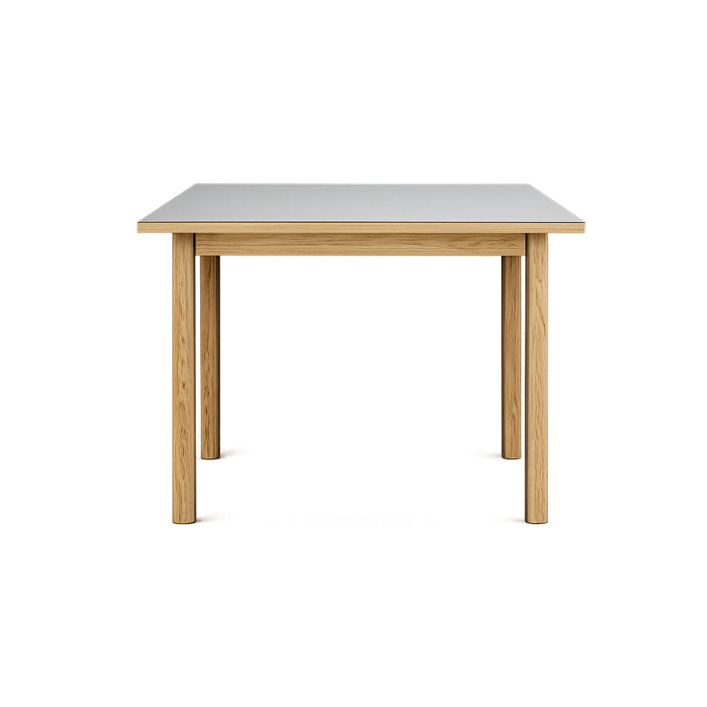 Essential Oak spisebord - 90x90 - Mushroom - Tablelab