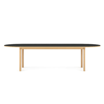 Essential Oak Pill spisebord - 256x90 - Charcoal - Tablelab