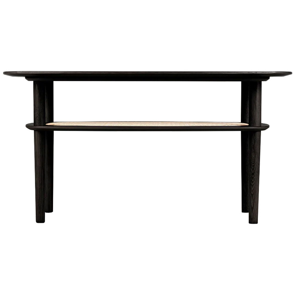 Together Sleek rectangle sofabord - Black Oak - Umage