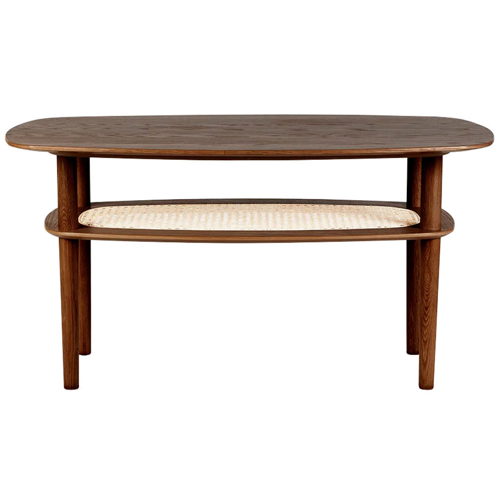 Together Sleek rectangle sofabord - Dark Oak - Umage