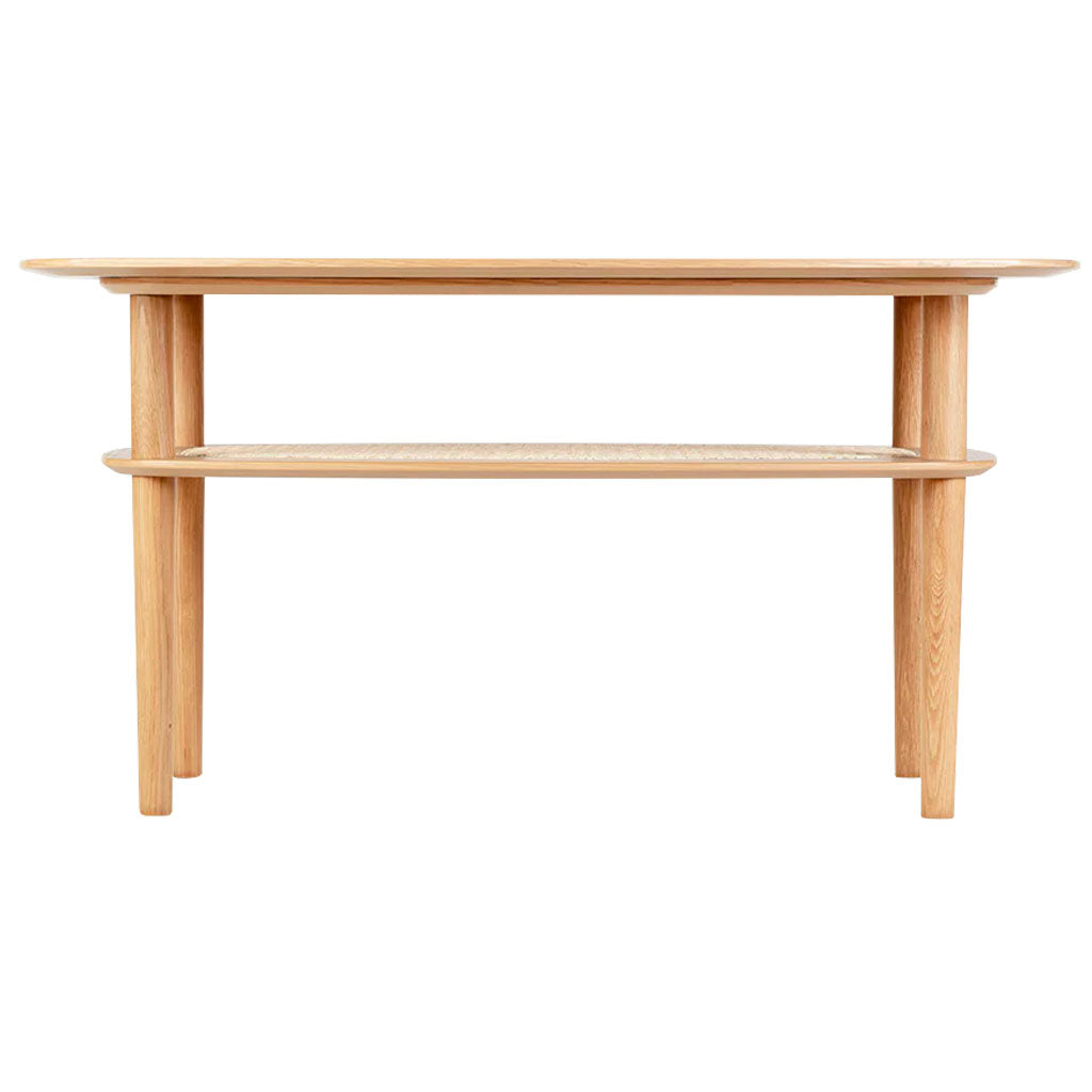 Together Sleek rectangle sofabord - Oak - Umage