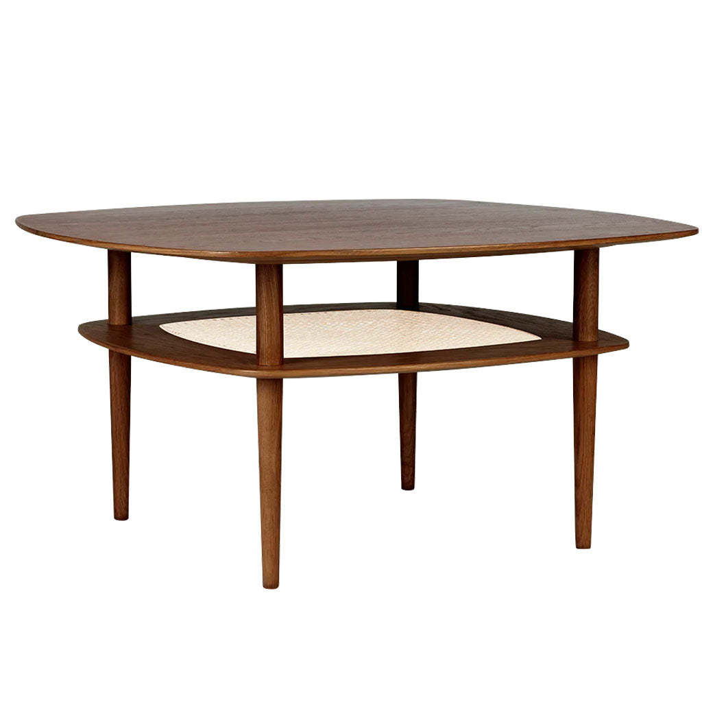 Together Smooth square sofabord - Dark Oak - Umage
