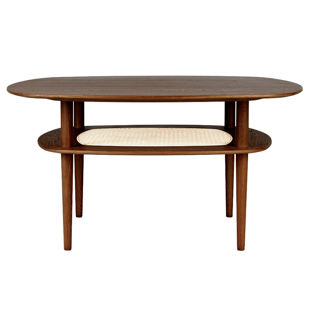 Together Smooth square sofabord - Dark Oak - Umage
