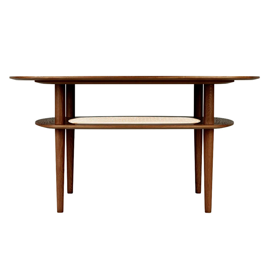 Together Smooth square sofabord - Dark Oak - Umage