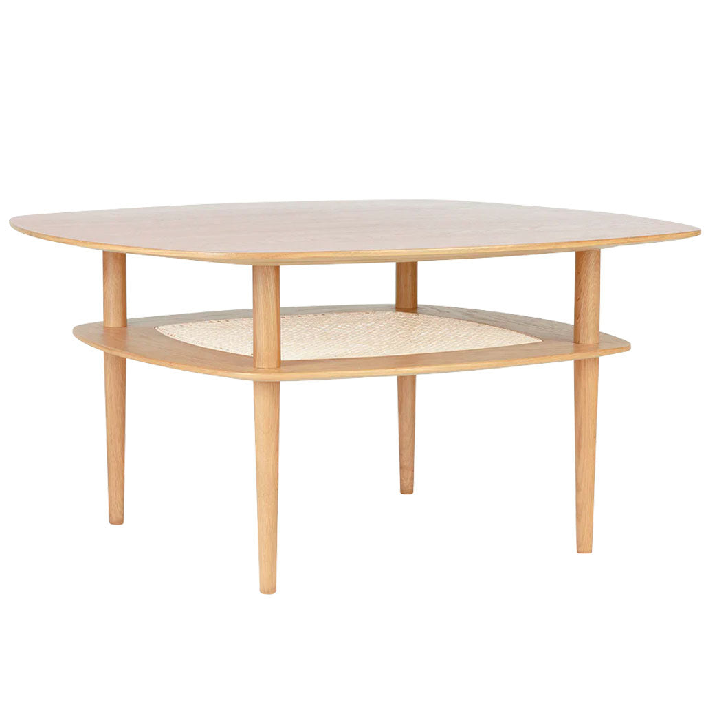 Together Smooth square sofabord - Oak - Umage