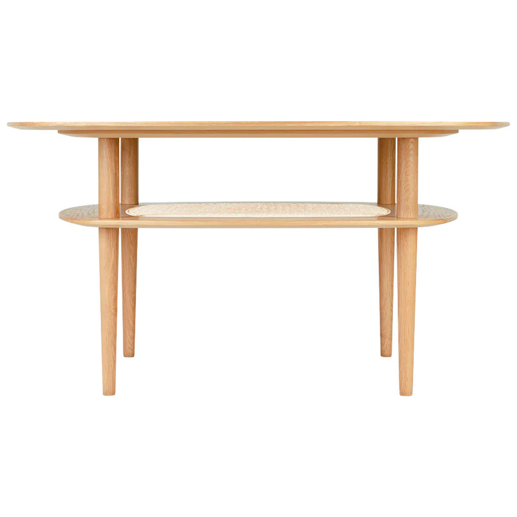 Together Smooth square sofabord - Oak - Umage
