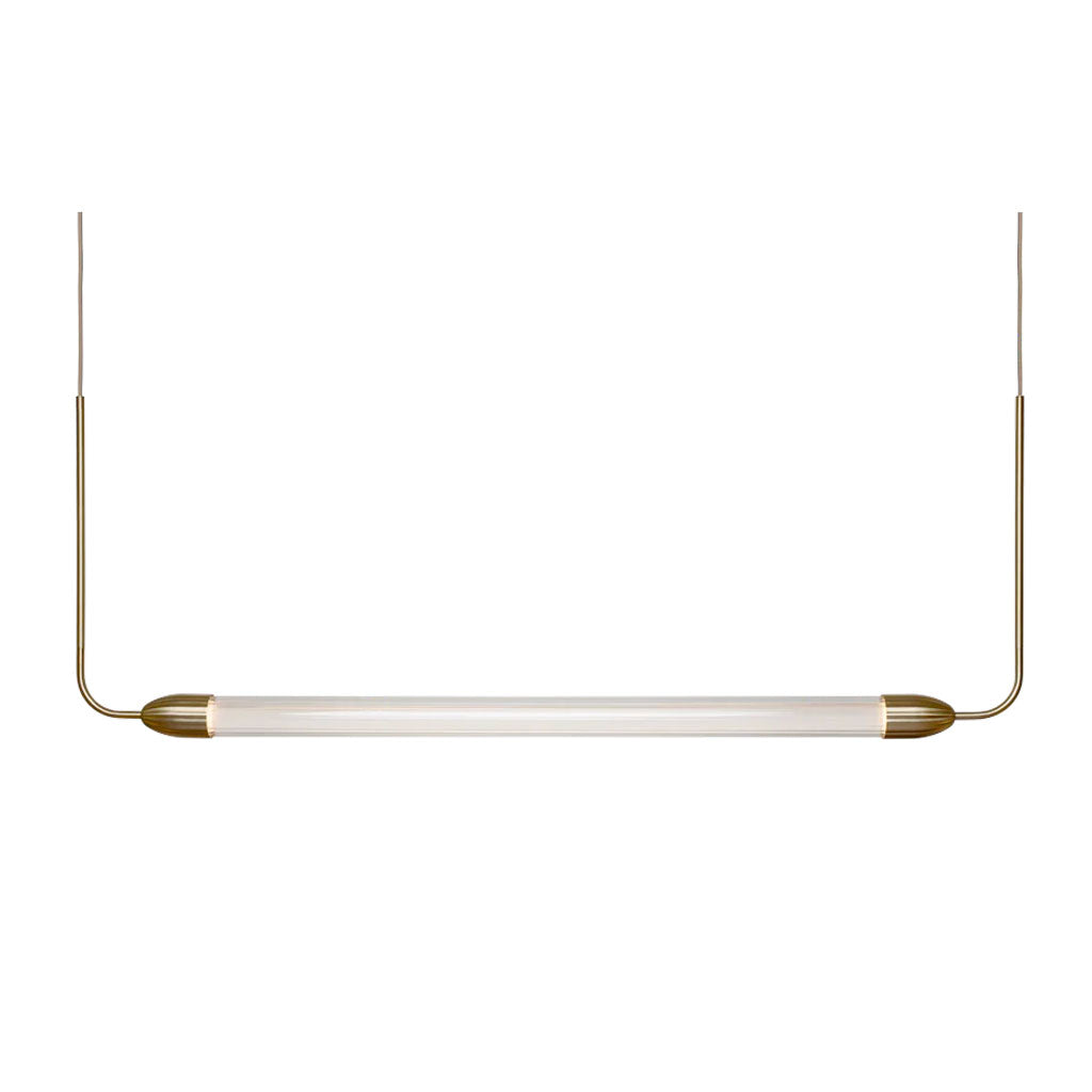 Lemon Squeeze Linear Pendel - Messing - Umage