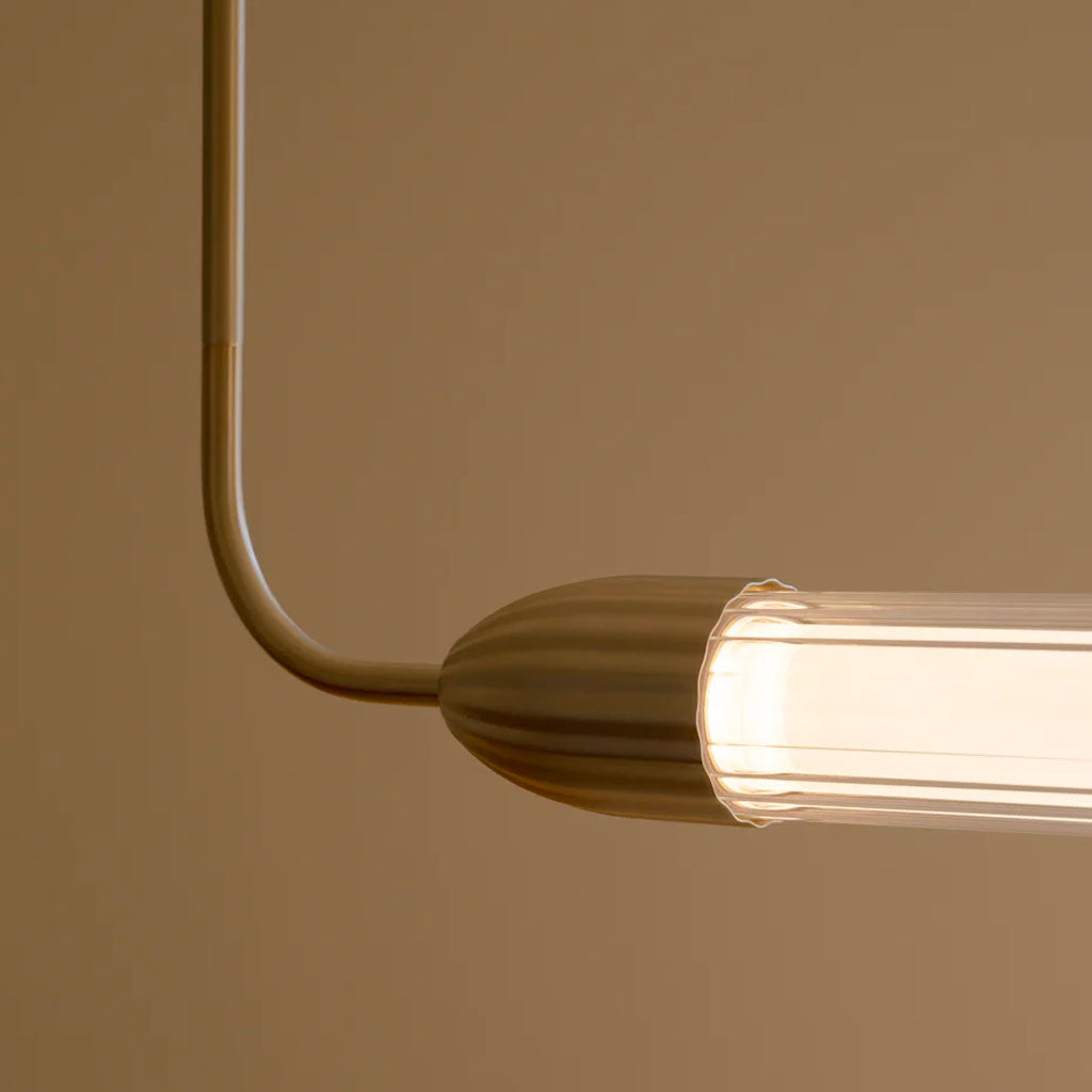 Lemon Squeeze Linear Pendel - Messing - Umage