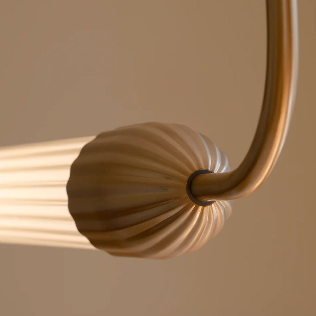 Lemon Squeeze Linear Pendel - Messing - Umage