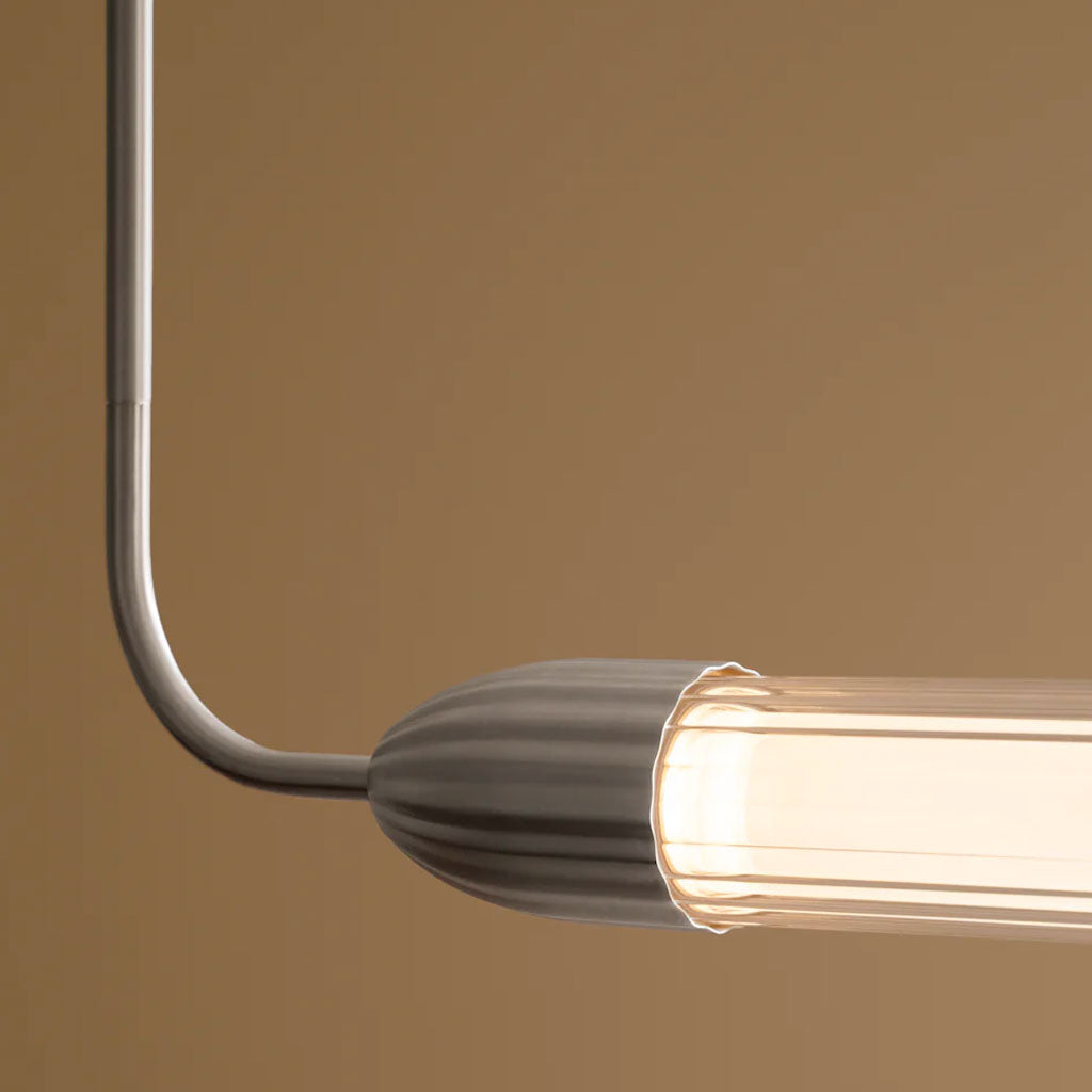 Lemon Squeeze Linear Pendel - Stål - Umage