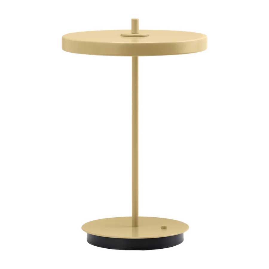 Asteria Move Trådløs Bordlampe - Monochrome - Butter Yellow - H: 30,6 cm - Umage