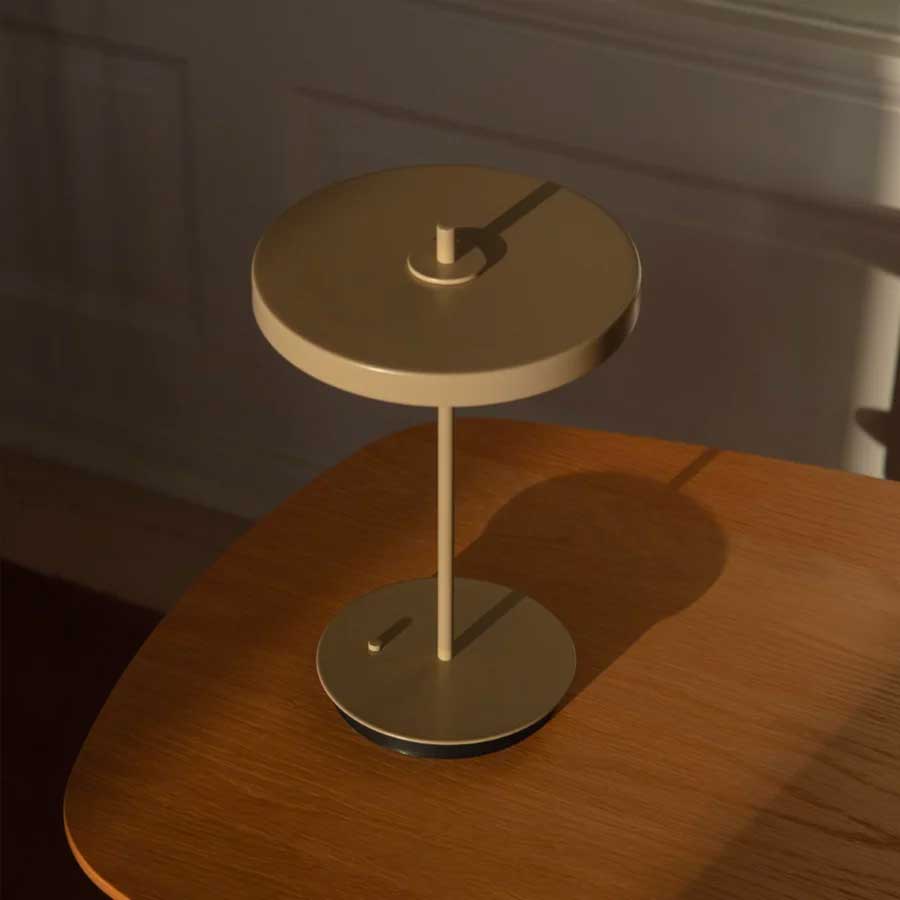 Asteria Move Trådløs Bordlampe - Monochrome - Clay - H: 30,6 cm - Umage