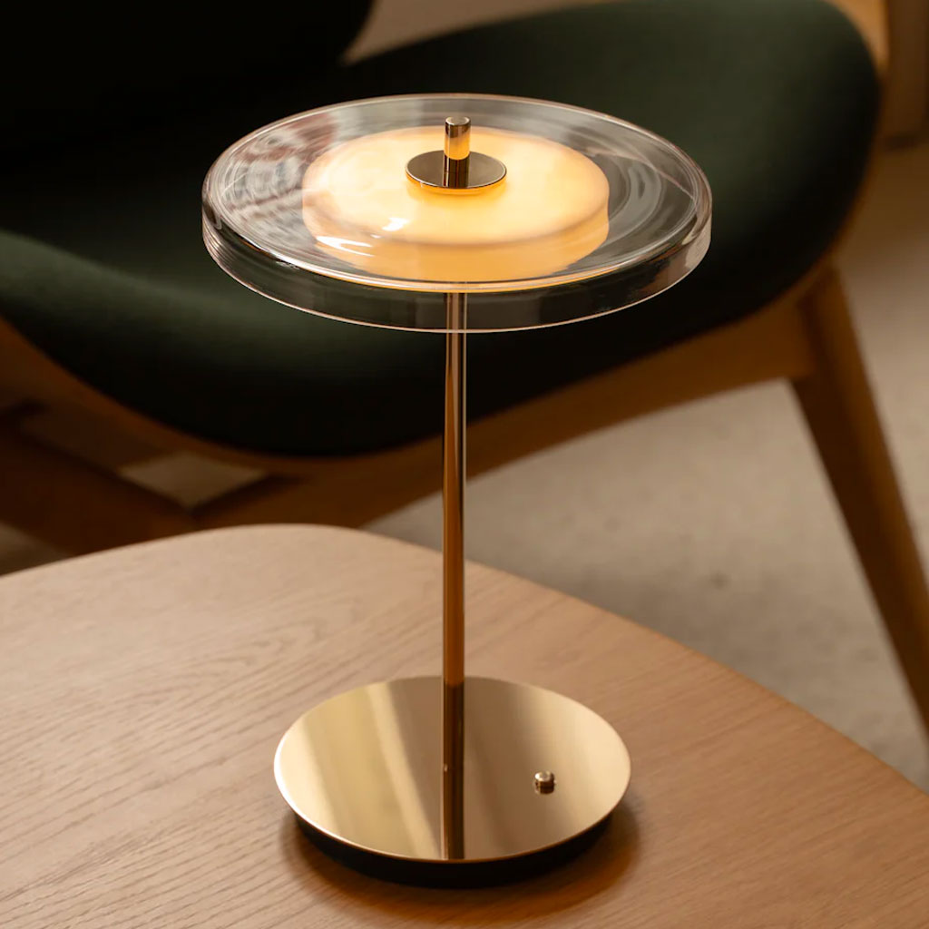 Asteria Move Trådløs Bordlampe - Glas - Umage