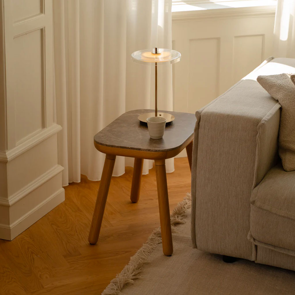 Asteria Move Trådløs Bordlampe - Glas - Umage