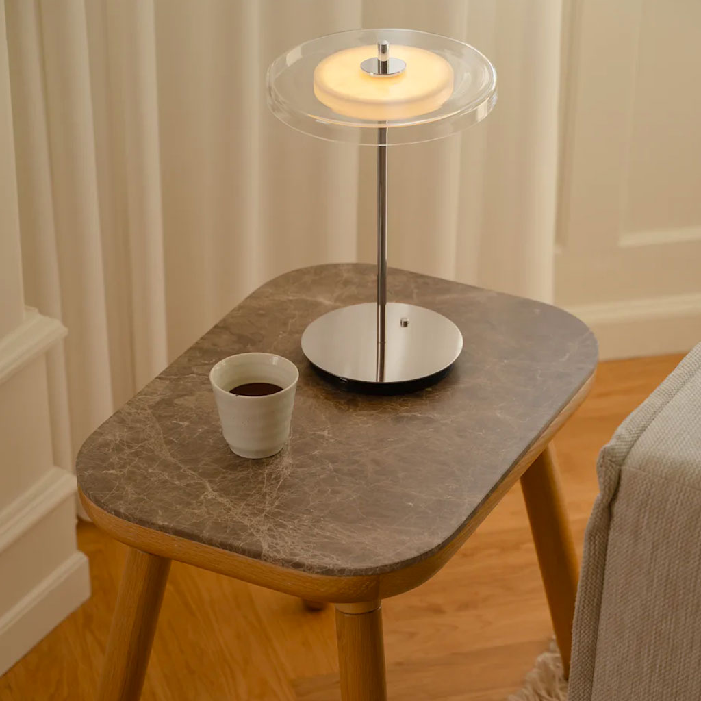 Asteria Move Trådløs Bordlampe - Glas - Umage