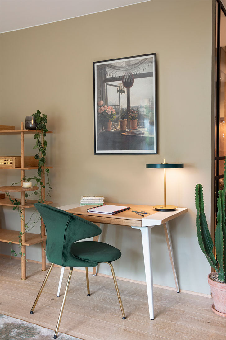 Asteria bordlampe - Forest Green - H: 41,5 cm - Umage