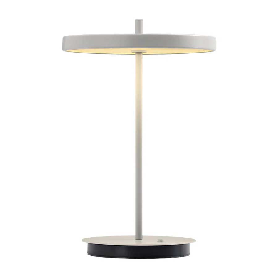 Asteria Move Trådløs Bordlampe - Monochrome - Nuance Mist - H: 30,6 cm - Umage