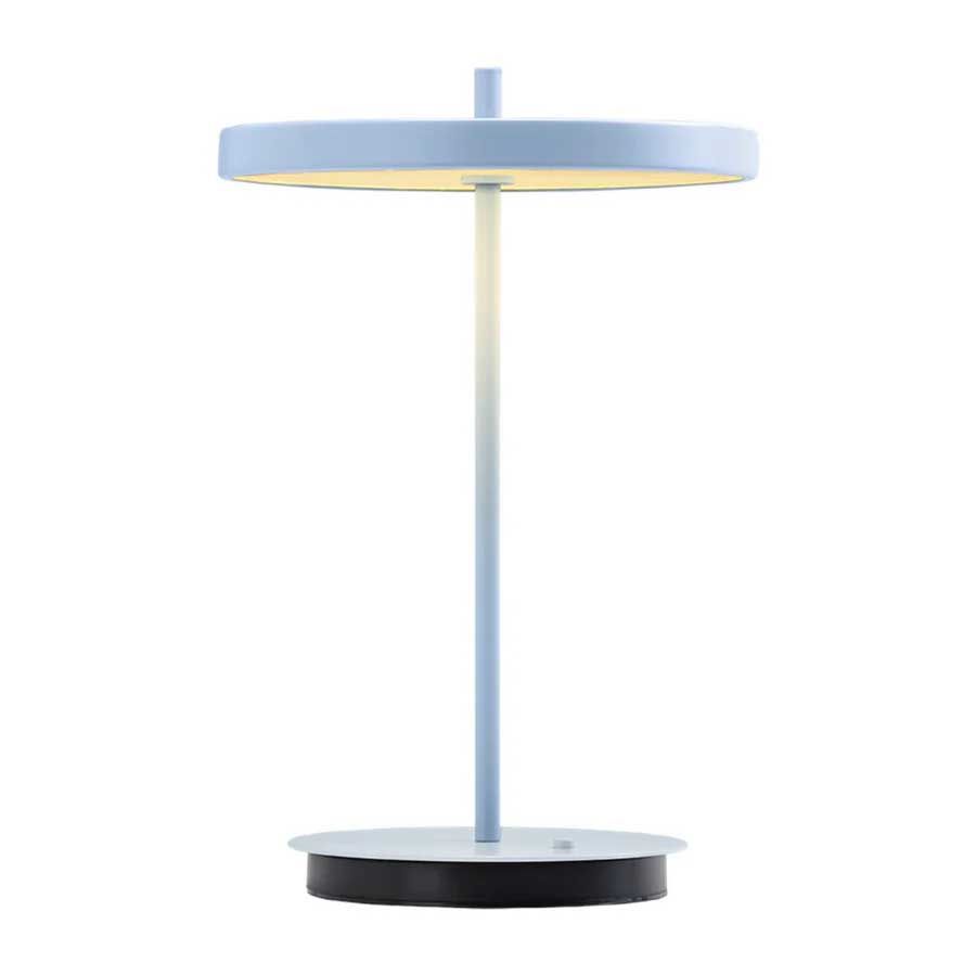 Asteria Move Trådløs Bordlampe - Monochrome - Pale Blue - H: 30,6 cm - Umage