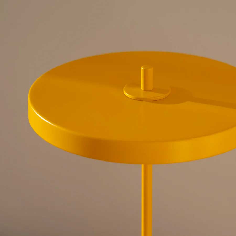 Asteria Move Trådløs Bordlampe - Monochrome - Sunflower - H: 30,6 cm - Umage
