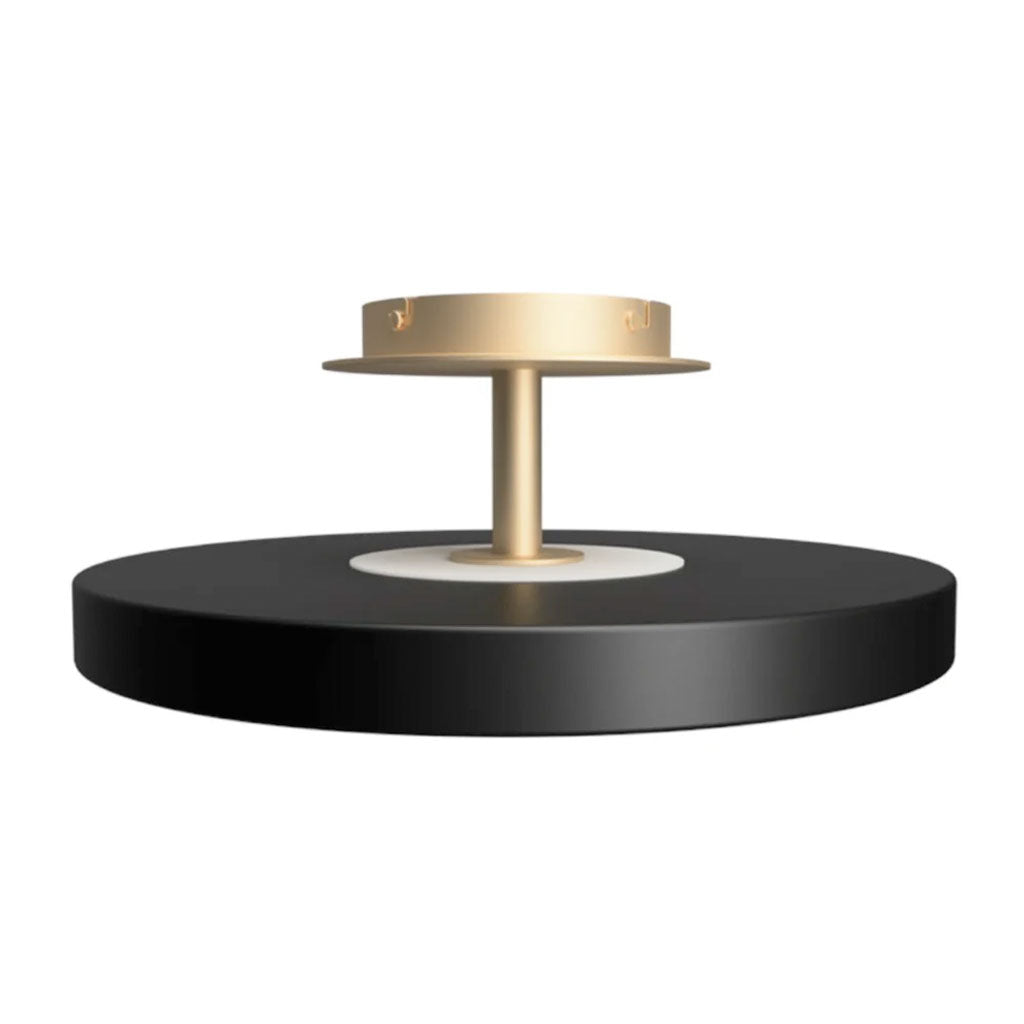 Asteria Up Loftlampe - Black - Medium - Ø43x16,9 - Umage