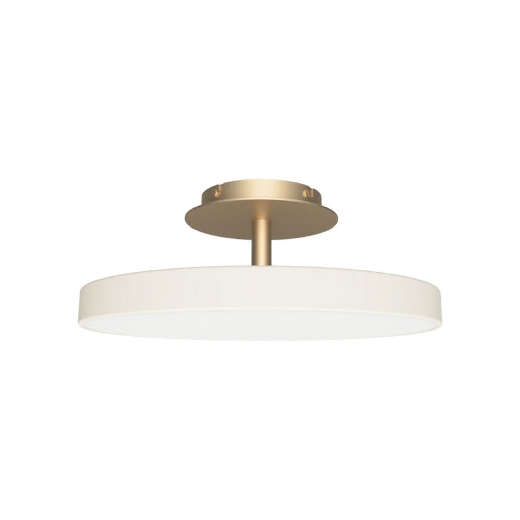 Asteria Up Loftlampe - Pearl White - Medium - Ø43x16,9 cm - Umage