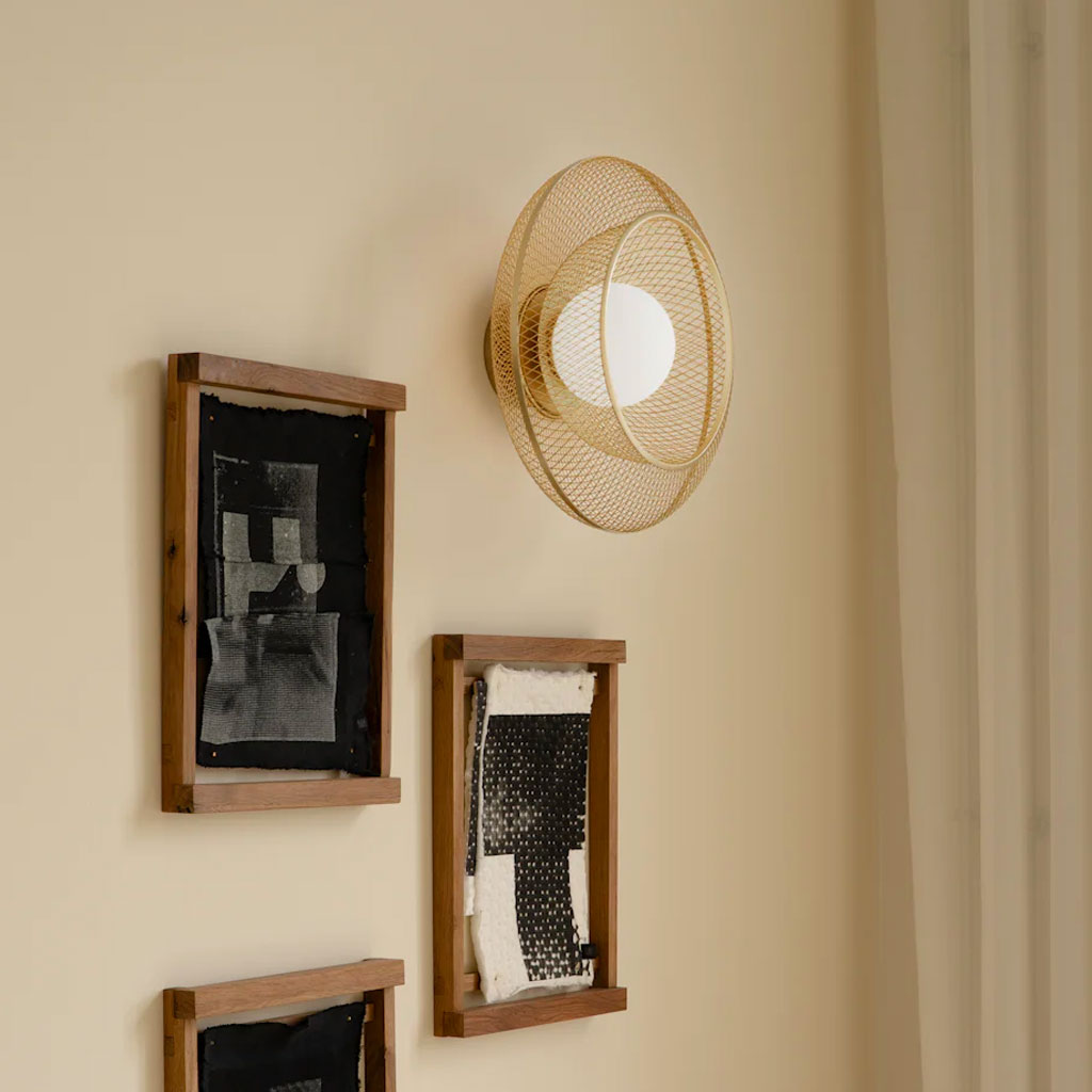 Faraday Up Væg-/Loftlampe - Messing - Umage