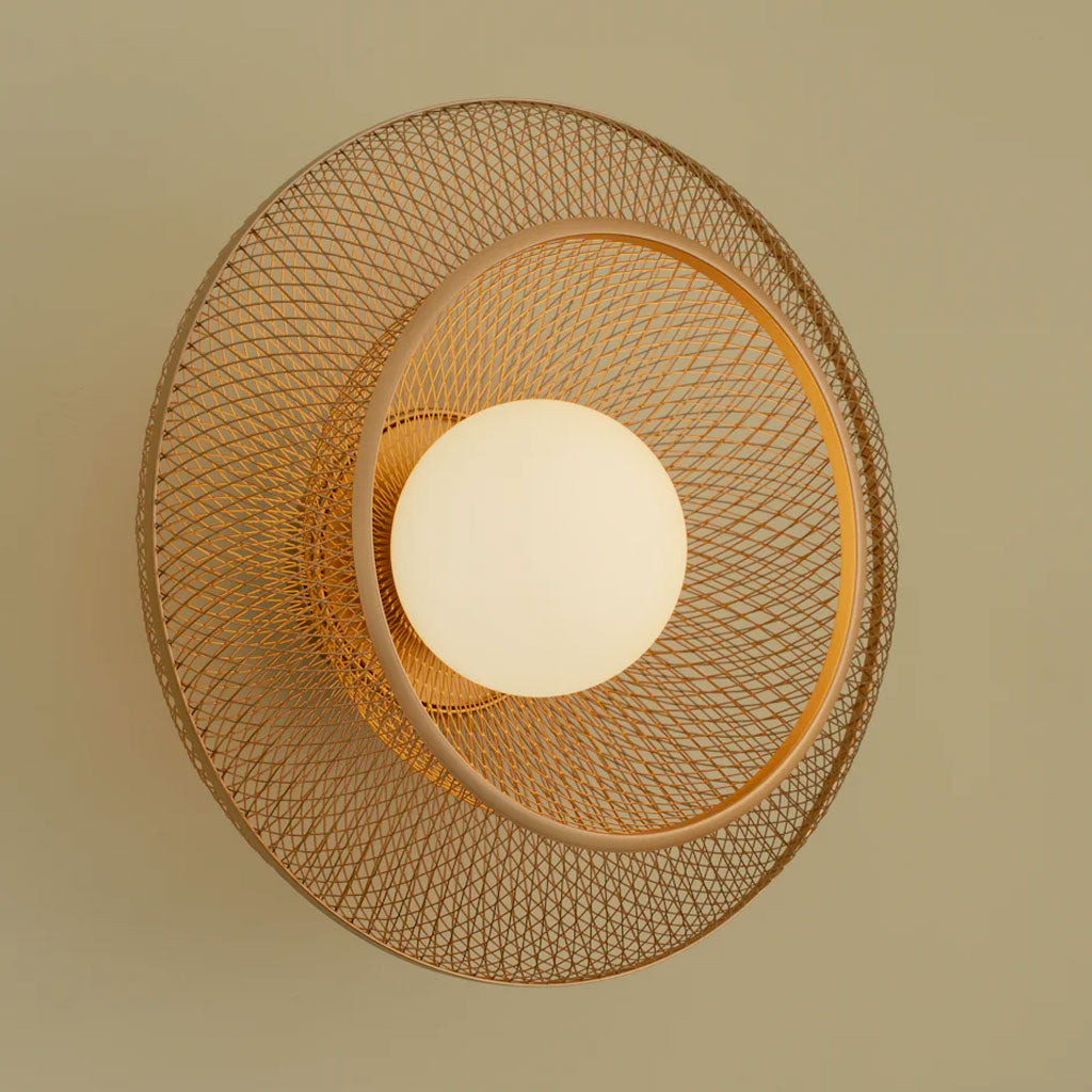 Faraday Up Væg-/Loftlampe - Messing - Umage