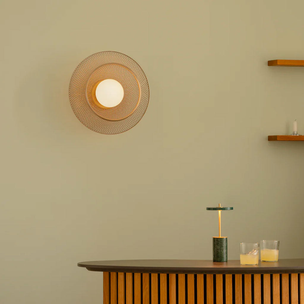 Faraday Up Væg-/Loftlampe - Messing - Umage