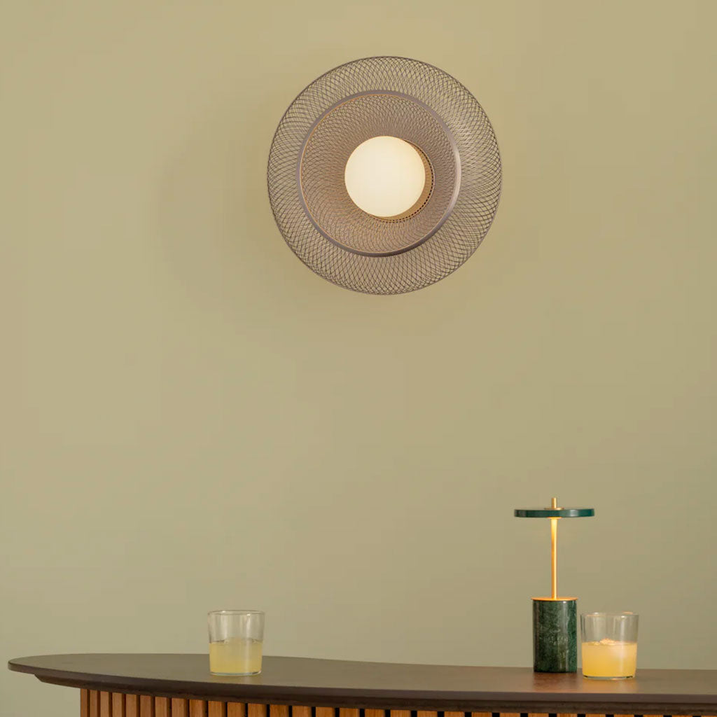Faraday Up Væg-/Loftlampe - Stål - Umage