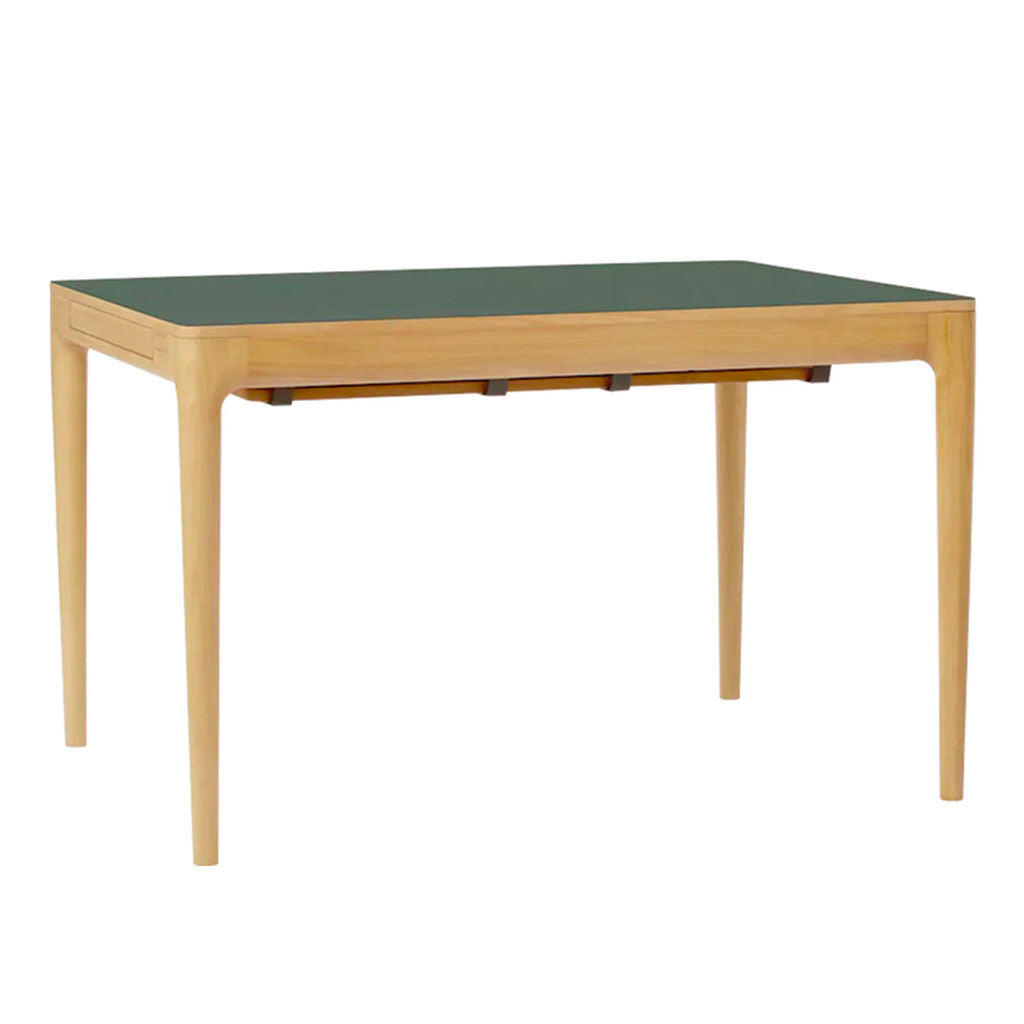 Heart'n'Soul Spisebord - 120 cm - Oak / Moss Green - Umage