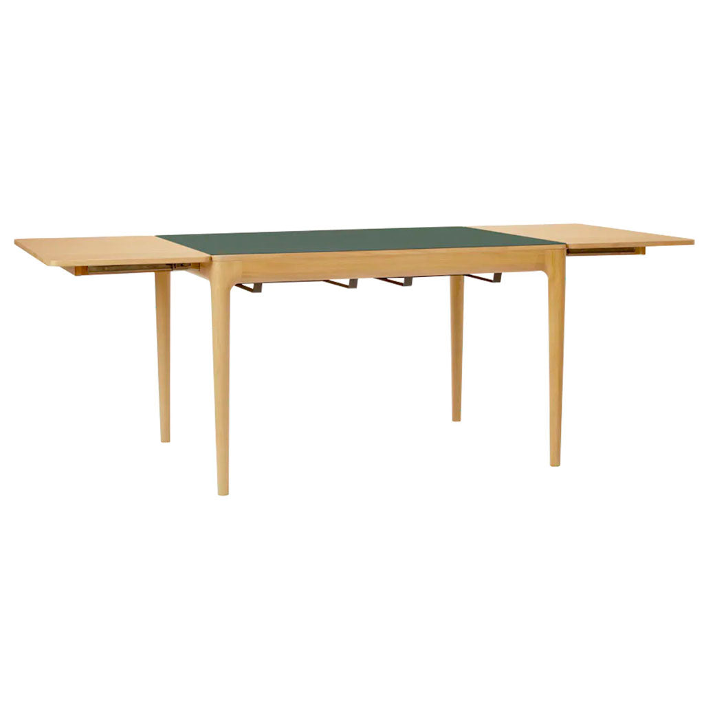 Heart'n'Soul Spisebord - 120 cm - Oak / Moss Green - Umage