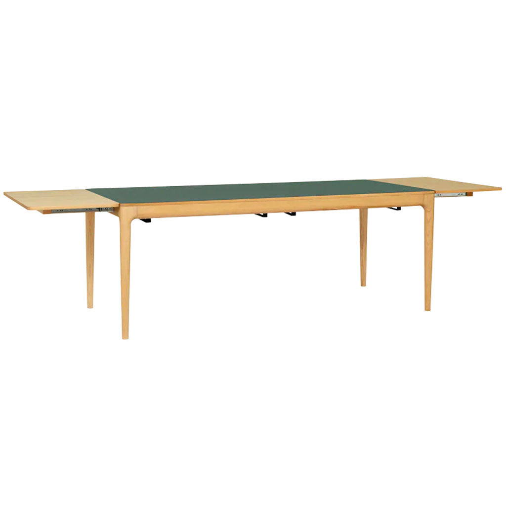 Heart'n'Soul Spisebord - 200 cm - Oak / Moss Green - Umage