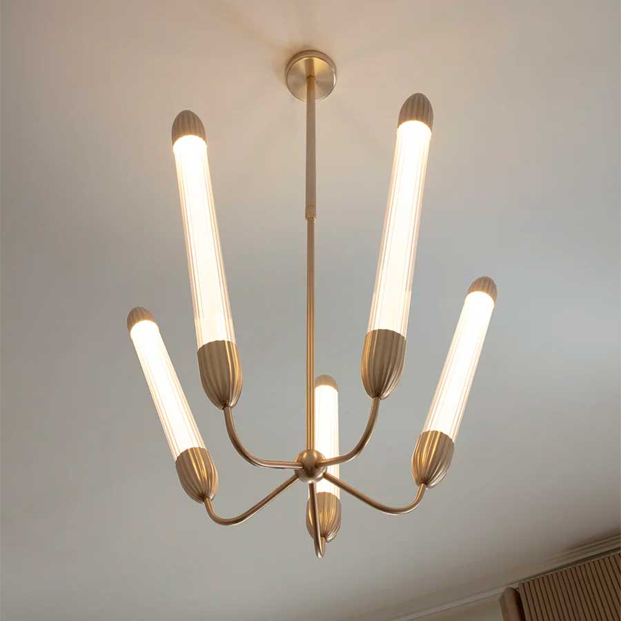 Lemon Squeeze pendel - Long - Polished Brass - Umage