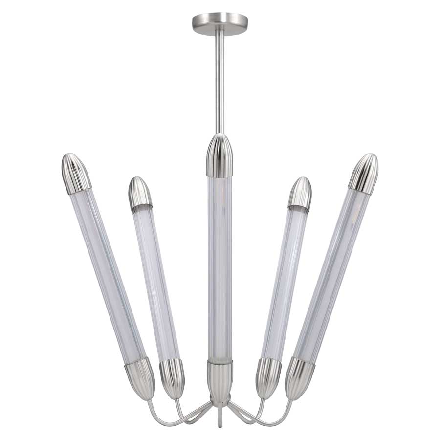 Lemon Squeeze pendel - Long - Polished Steel - Umage